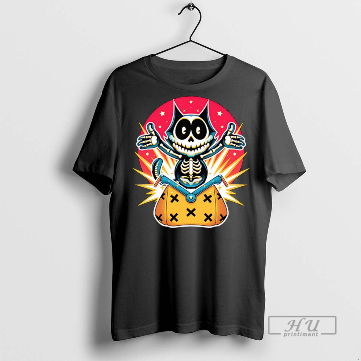 Officials X Ray Cat Cartoon T Shirts s Unisex , , , Long Sleeve Tee
