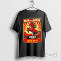 Officials Year Horse 2026 Lunar Chinese New Year T-Shirts
