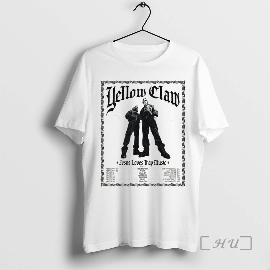 Officials Yellow Claw Jesus Loves Trap Music Tour 2026