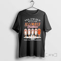 Officials Yes Im Old But I Saw Illinois Mens Basketball Greatness Premium T Shirts Sweater