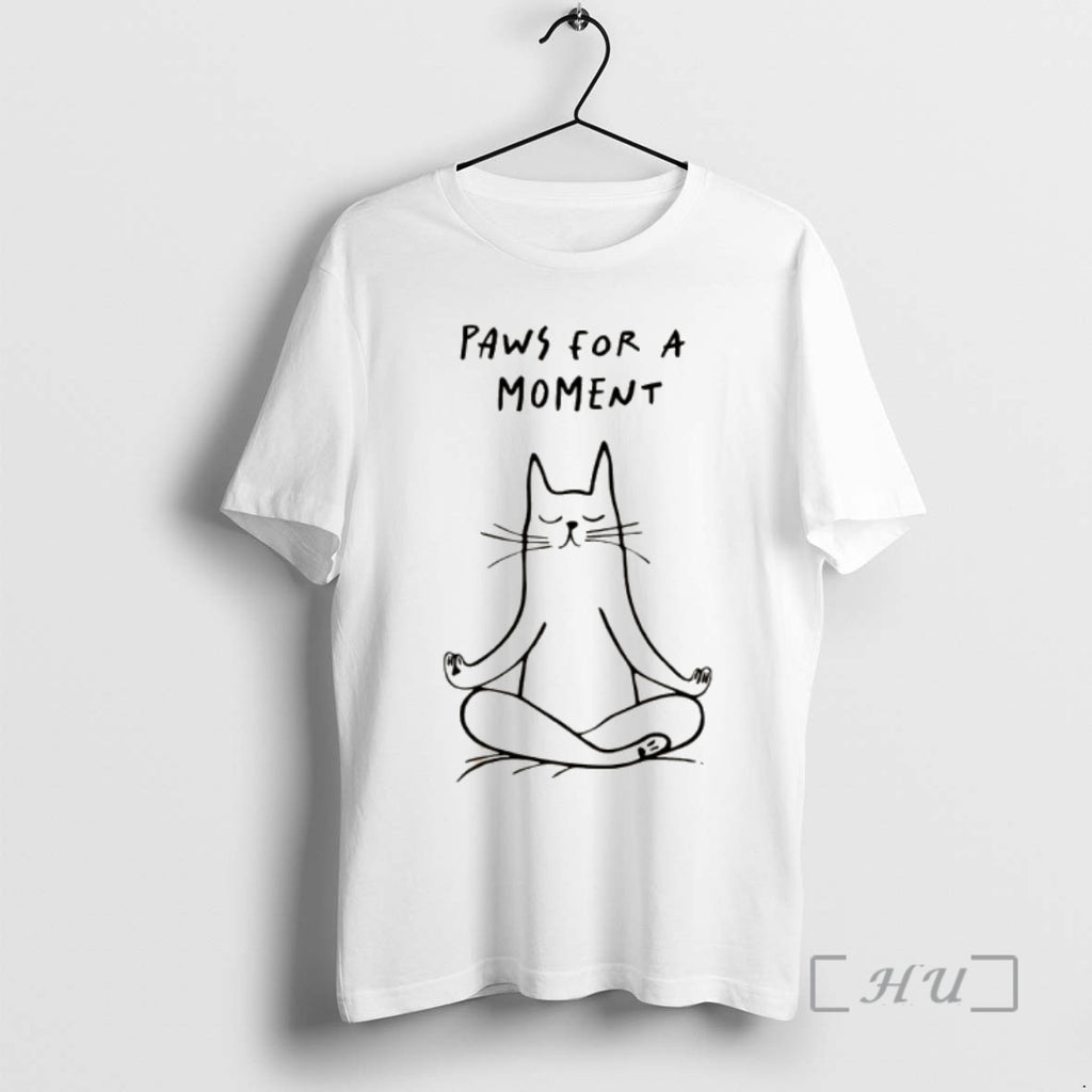 Officials Yoga Zen Cat Paws For A Moment