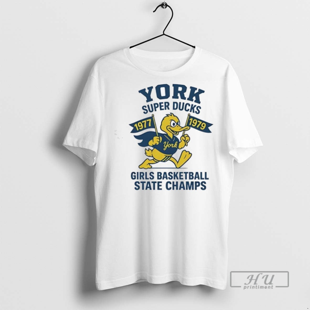 Officials York Super Ducks Girls Basketball State Champs 1977 1979 T Shirt s