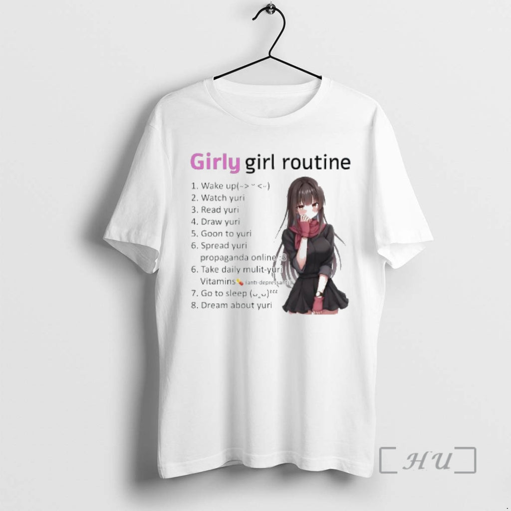 Officials Yuri Girly Girl Routine Graphic