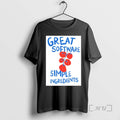 Officials Zeno Rocha Great Software Resend Studios Simple Ingredients T-Shirts