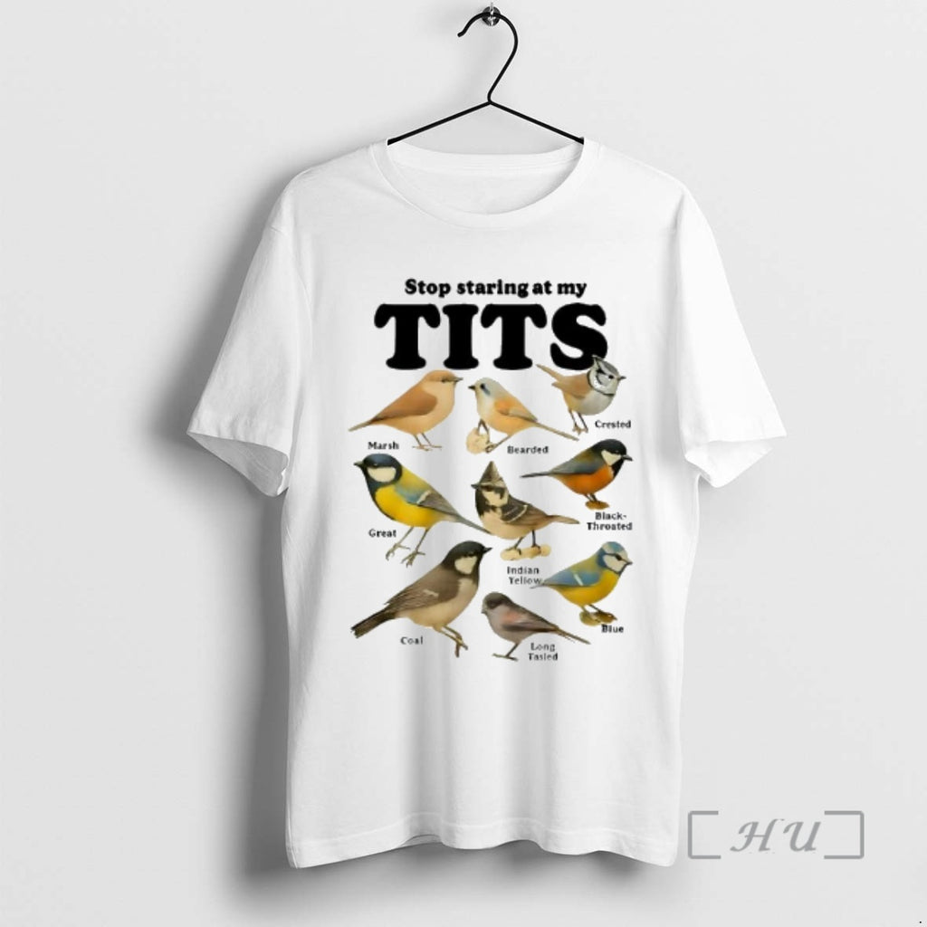 Officials Stop Staring At My Tits Birds List Graphic