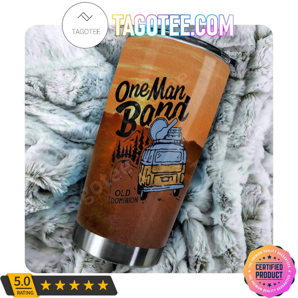 One Man Band Old Dominion Tumbler
