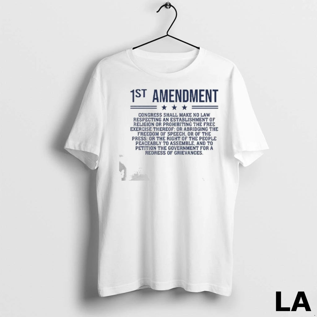Original 1st Amendment Us Constitution Patriot Ladies