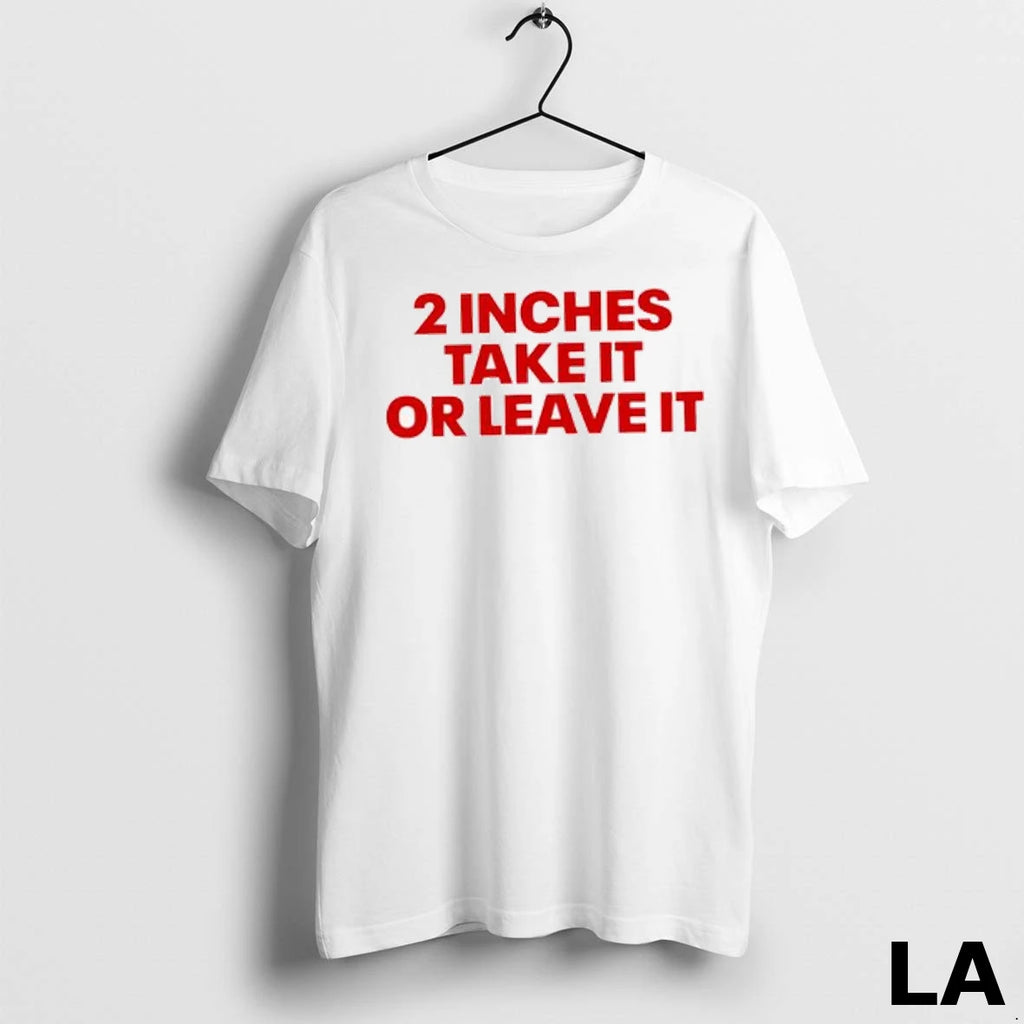 Original 2 Inches Take It Or Leave It Red Ladies