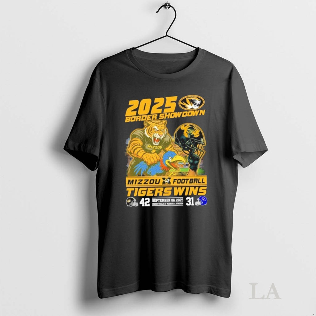Original 2025 Border Showdown Mizzou Football Tigers Wins