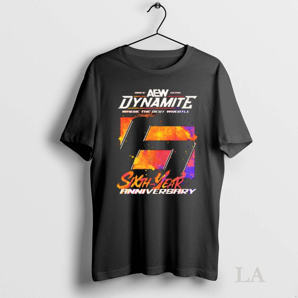 Original Aew Dynamite Where The Best Wrestle Sixth Year Anniversary 2025