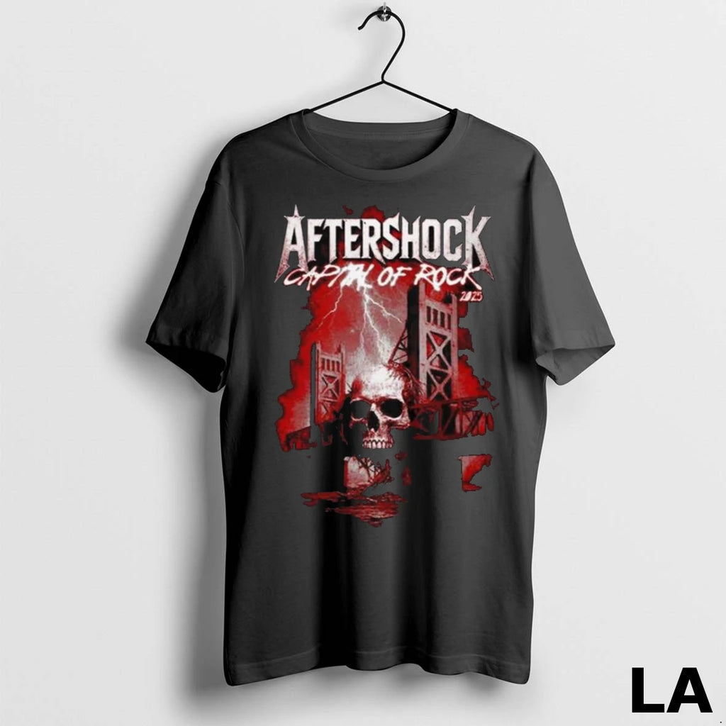 Original Aftershock Festival Deadly Crossing 2025 Long Sleve
