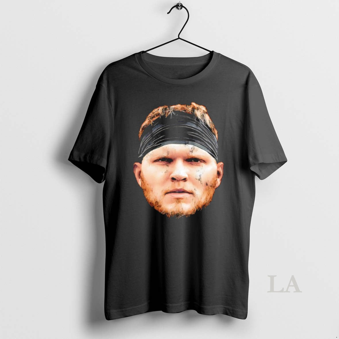 Original Aidan Hutchinson Detroit Lions Football Head Unisex , , , Long Sleeve Tee