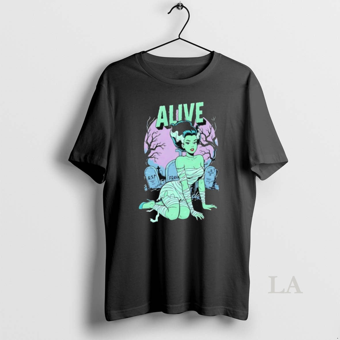 Original Alive Bride Of Frankenstein Halloween Unisex , , , Long Sleeve Tee