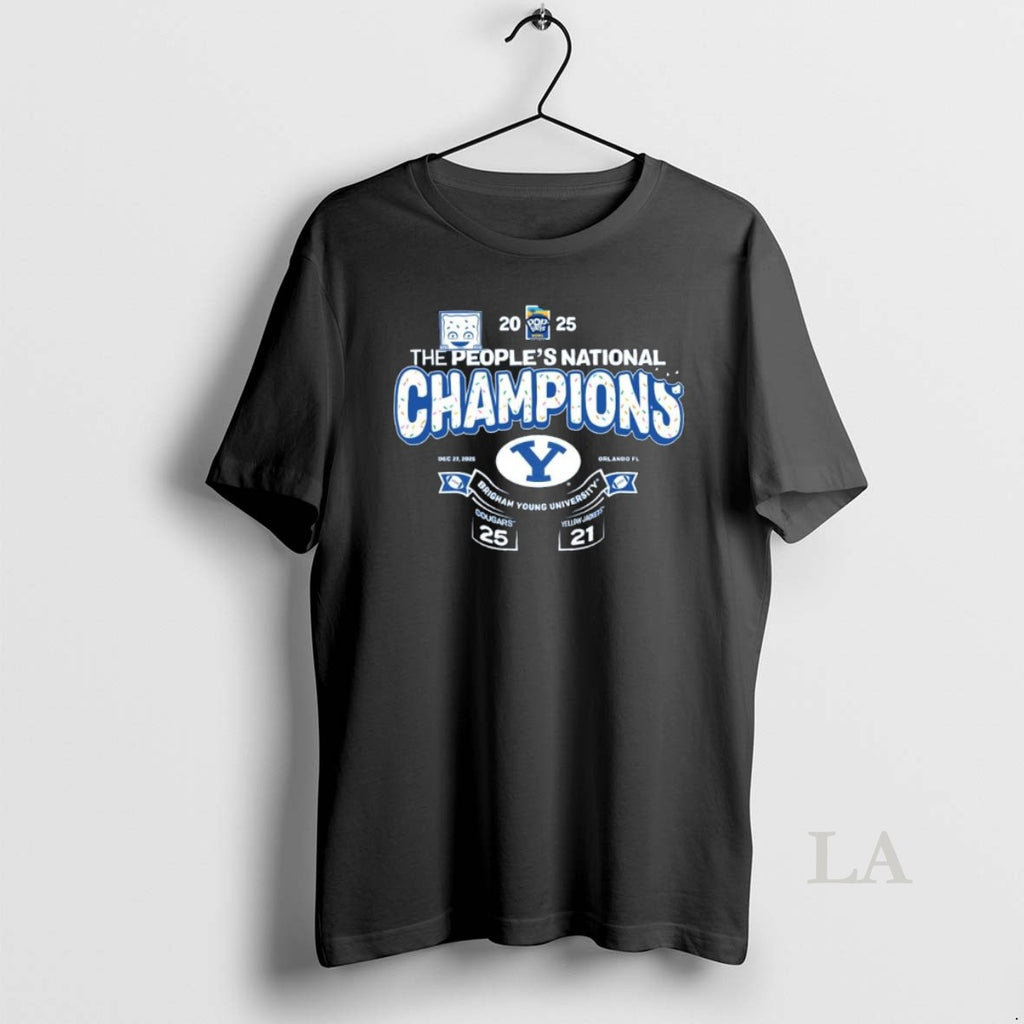 Original Byu 2025 Pop Tarts Bowl The Peoples National Champions