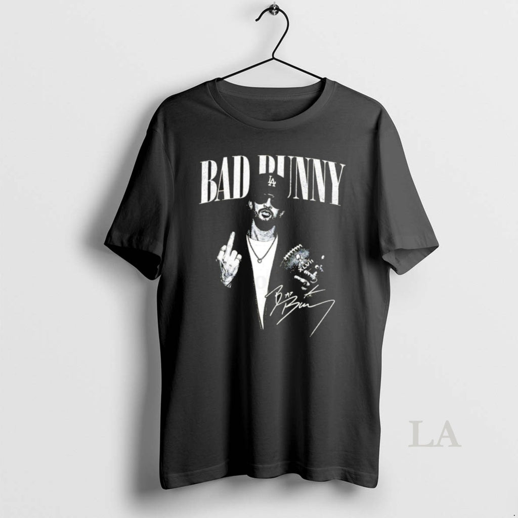 Original Bad Bunny Middle Finger Bowl 2026 Halftime Show Signature