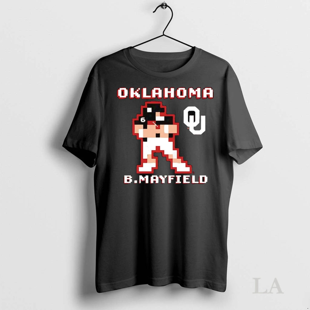 Original Baker Mayfield 8 Bit Oklahoma Sooners