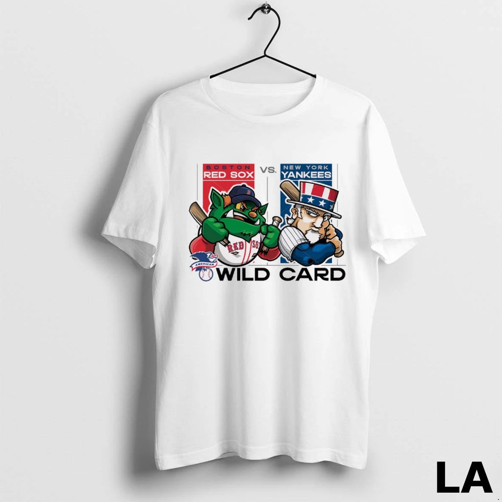 Original Boston Red Sox Vs New York Yankees 2025 Mlb American League Wild Card Mascots