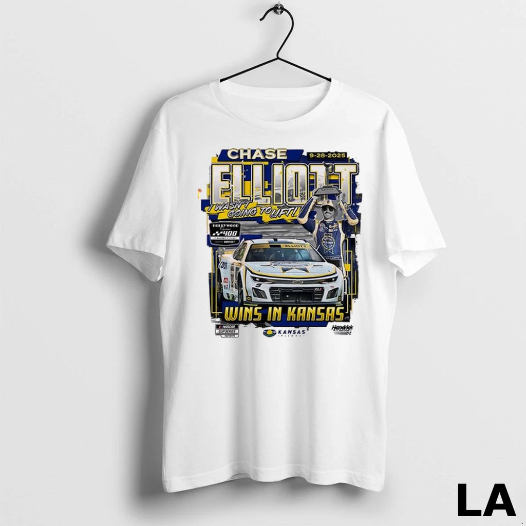 Original Chase Elliott 9 2025 Kansas 2 Race Win