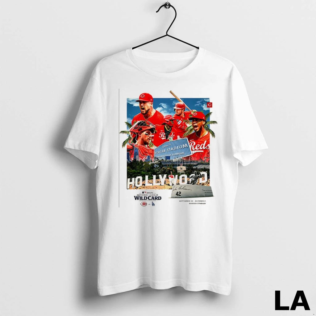 Original Cincinnati Reds Va Los Angeles Dodgers Wild Card National League 2025