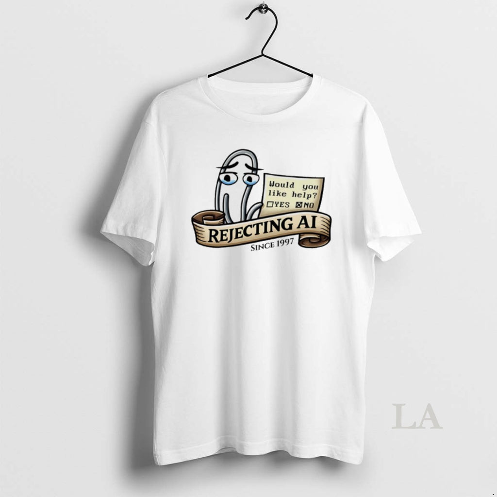 Original Clippy Rejecting Ai Since 1997 Would You Like Help Yes Or No