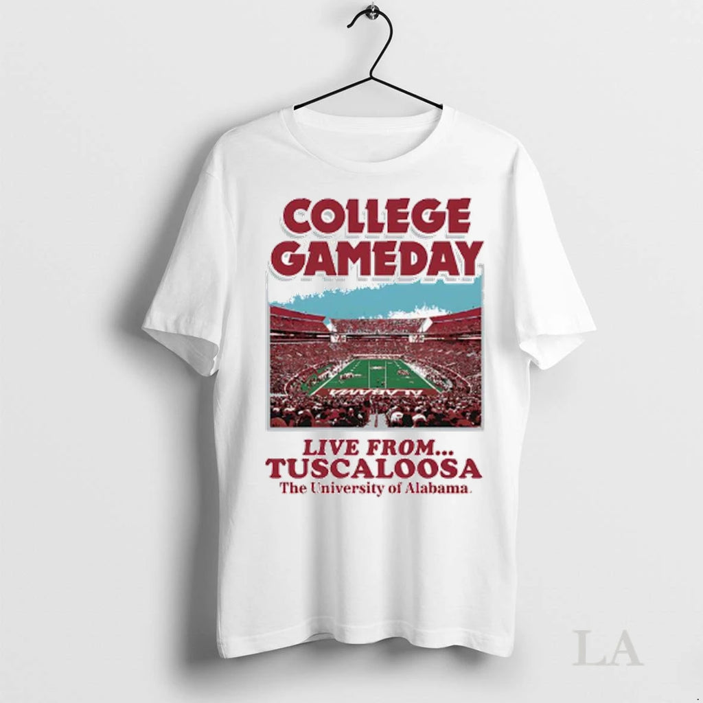 Original College Gameday Live From The University Of Alabama In Tuscaloosa Ladies