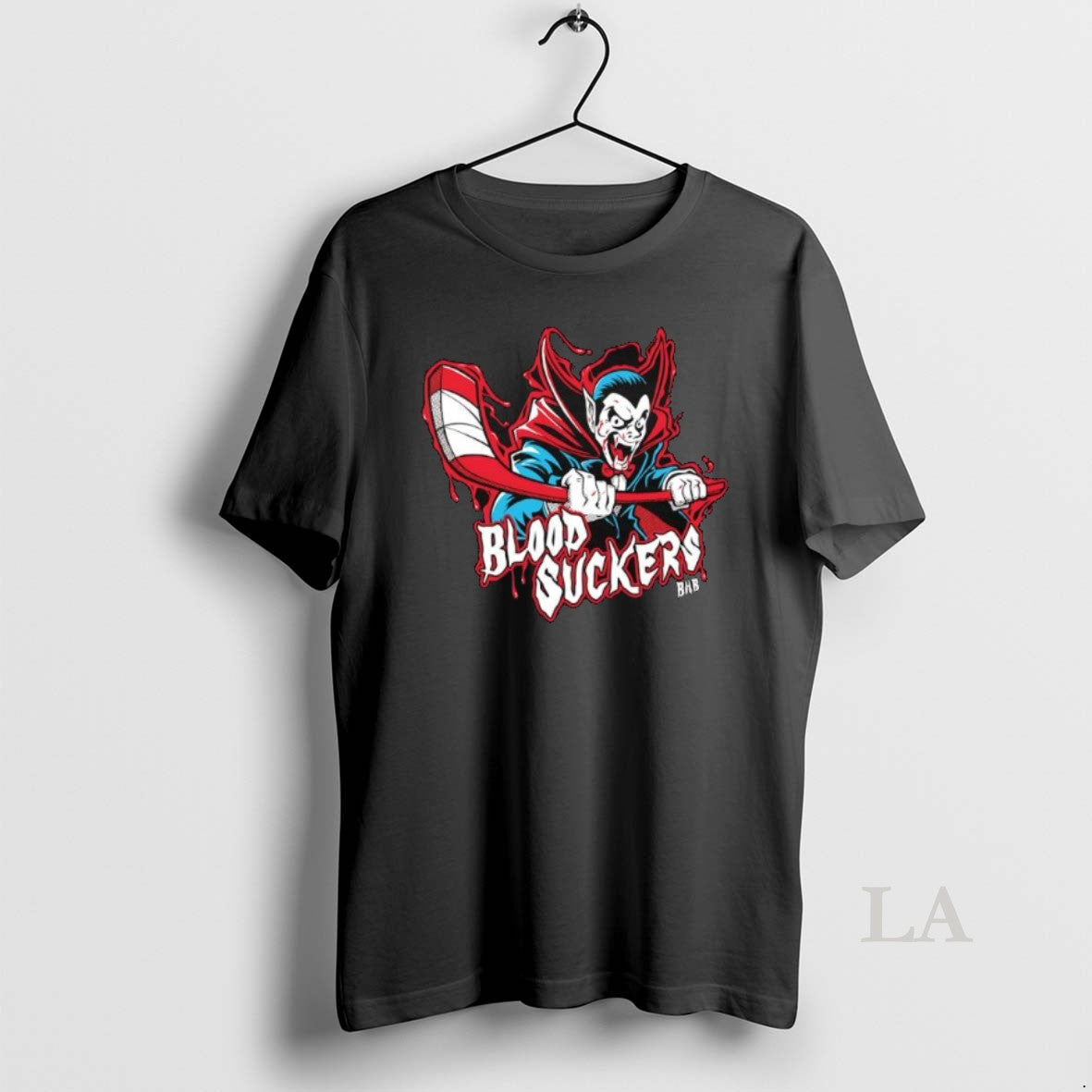 Original Count Dracula Hockey Blood Suckers Unisex , , , Long Sleeve Tee