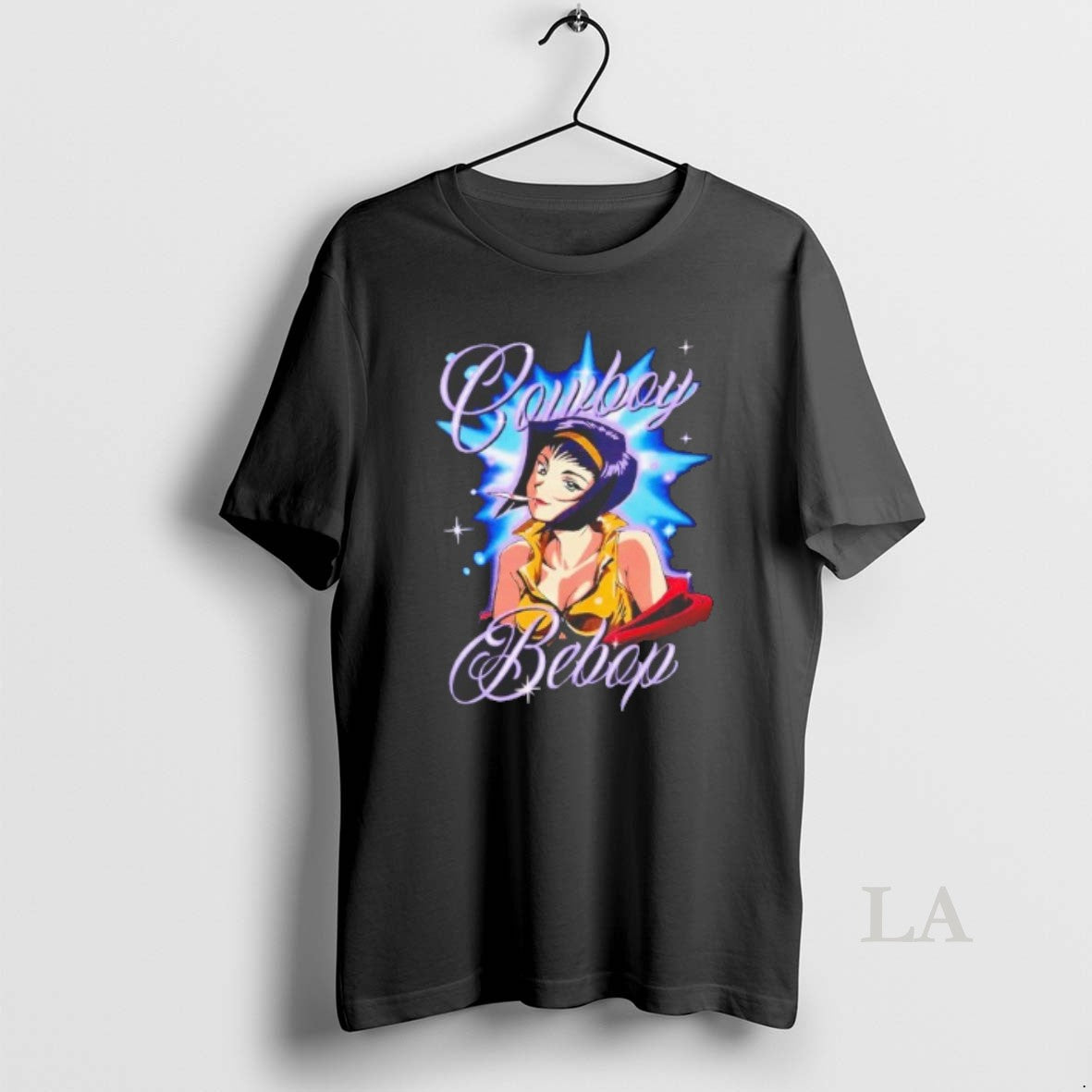 Original Cowboy Bebop Faye Airbrush Portrait Unisex , , , Long Sleeve Tee