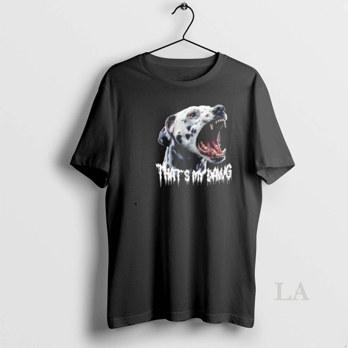 Original Dalmatian Scary Dawg Unisex , , , Long Sleeve Tee