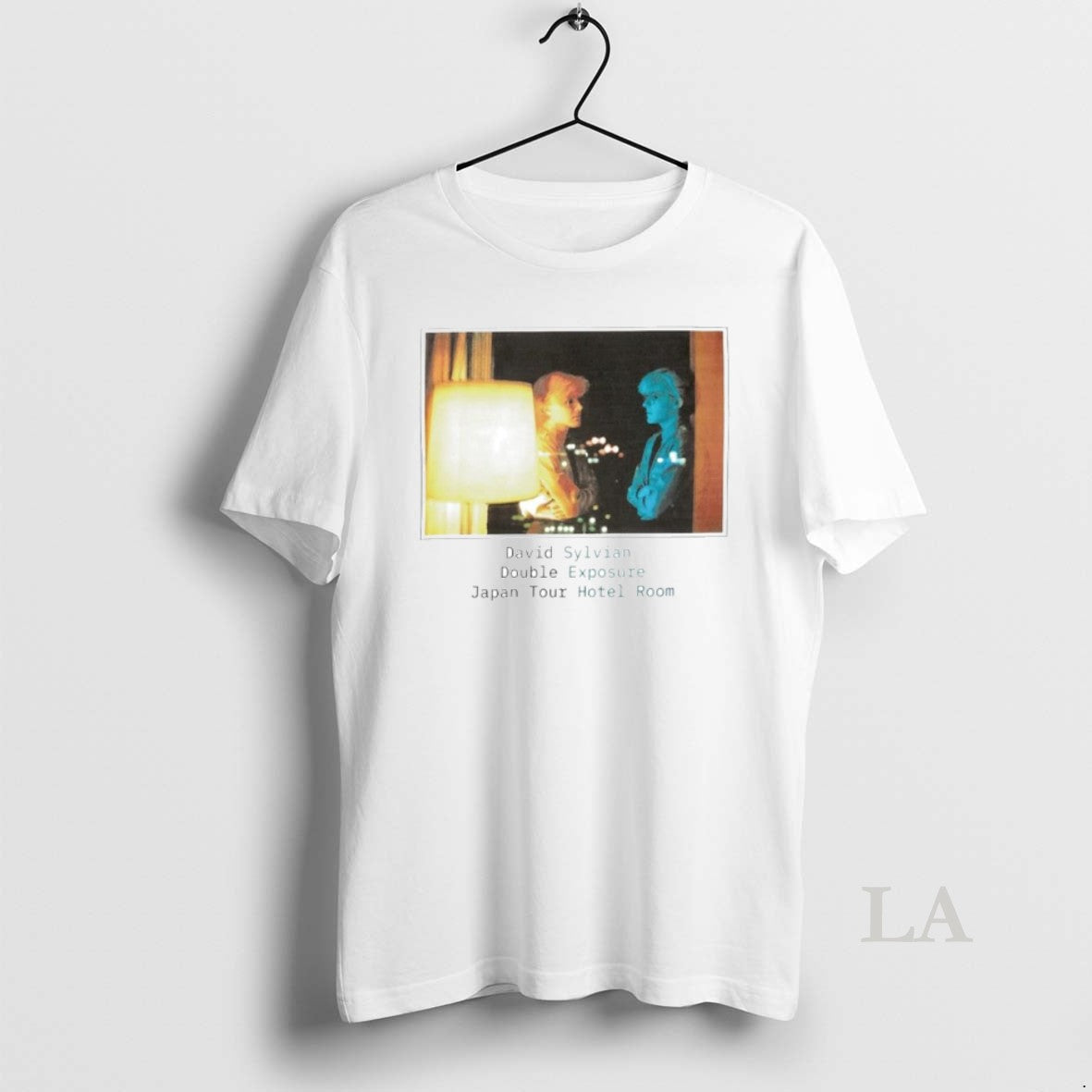 Original David Sylvian Double Exposure Japan Tour Hotel Room Ornaments Unisex , , , Long Sleeve Tee