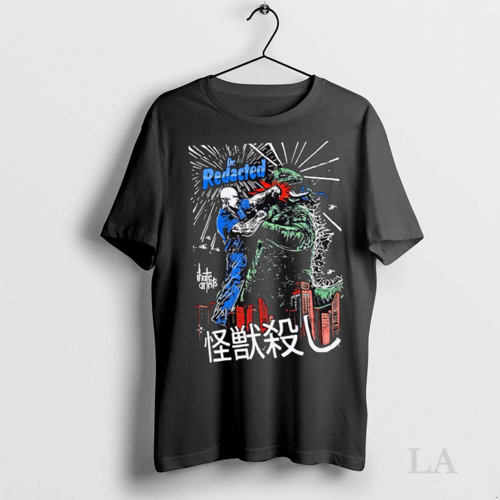 Original Dr Redacted Kaiju Battle Retro