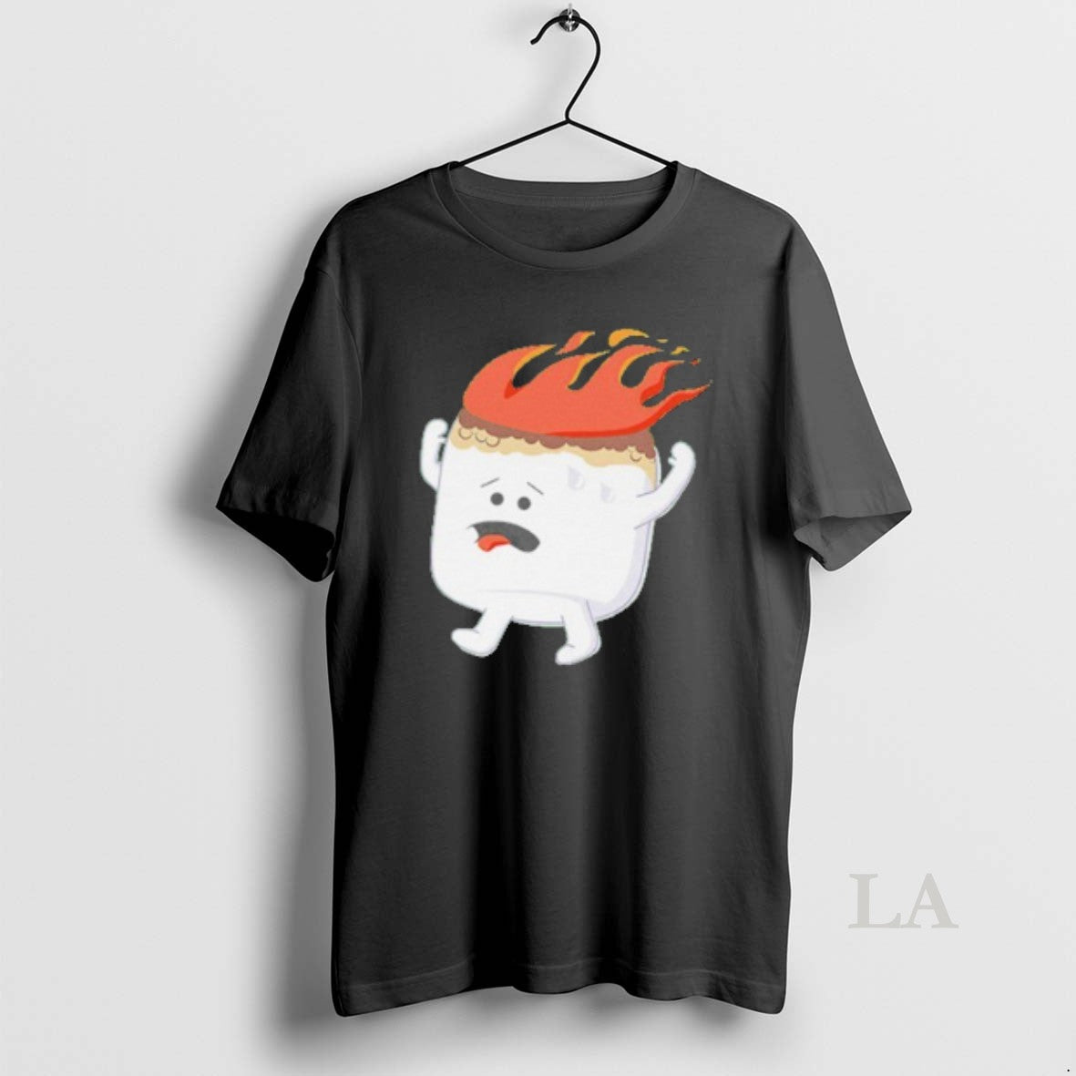 Original Flaming Marshmallow Unisex , , , Long Sleeve Tee