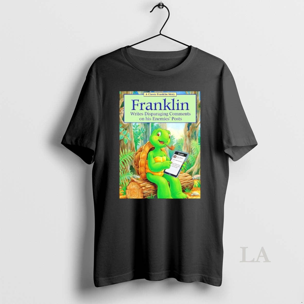 Original Franklin Writes Disparaging Comments His Enemies Pots T-Shirts