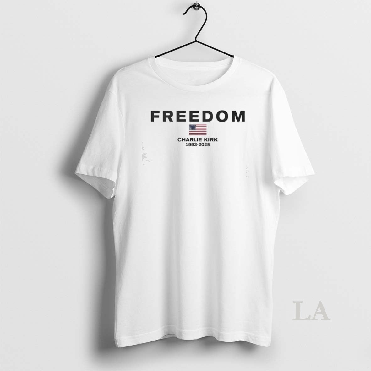 Original Freedom Charlie Kirk 1993 2025 America Flag Unisex , , , Long Sleeve Tee
