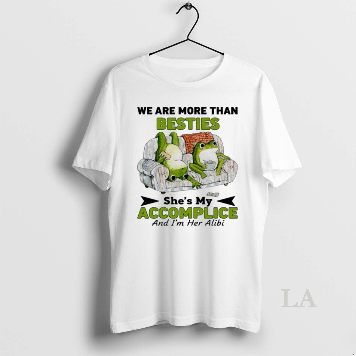 Original Frog We Are More Than Besties Shes My Accomplice And Im Her Alibi Unisex , , , Long Sleeve Tee