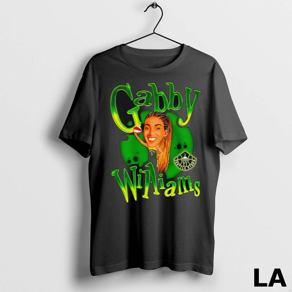 Original Gabby William Seattle Storm Basketball Graphic