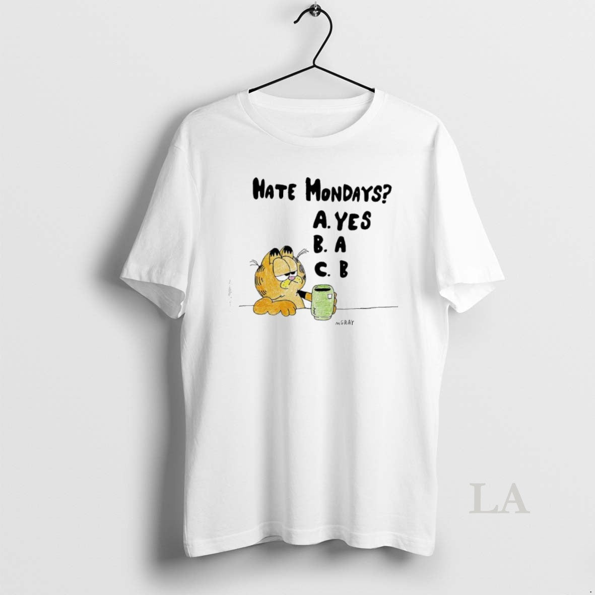 Original Gaft Hate Mondays Yes A B Unisex , , , Long Sleeve Tee