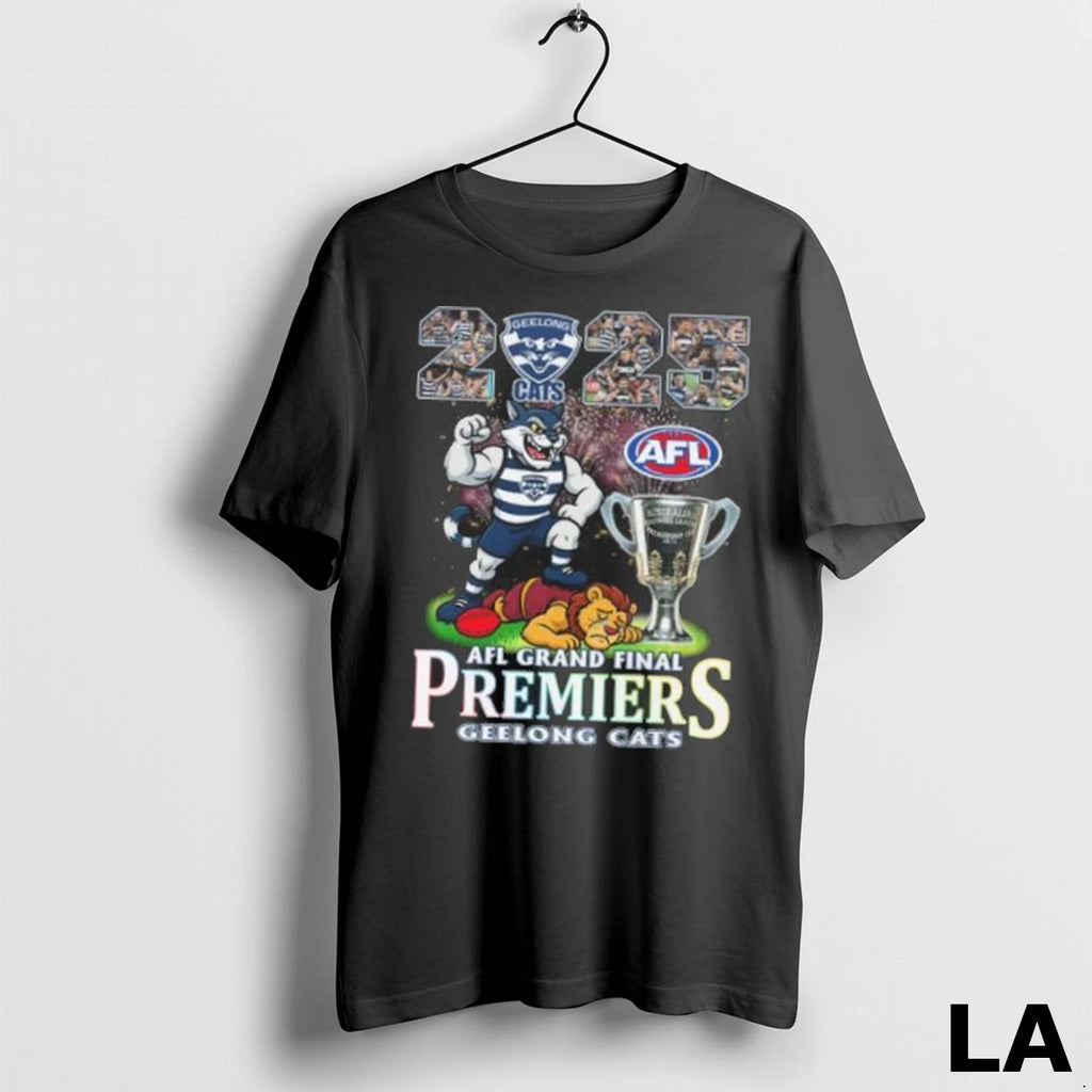 Original Geelong Cats 2025 Afl Grand Final Premiers Mascot