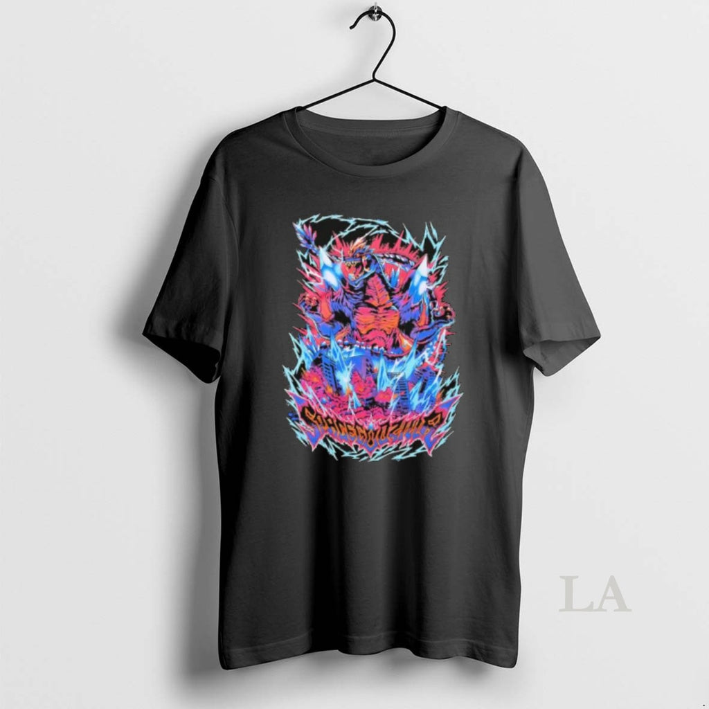 Original Ghost Space Godzilla Lightning Graphic