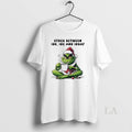 Original Grinch Christmas Santa Stuck Between Idk Idc And Idgaf Unisex , , , Long Sleeve Tee
