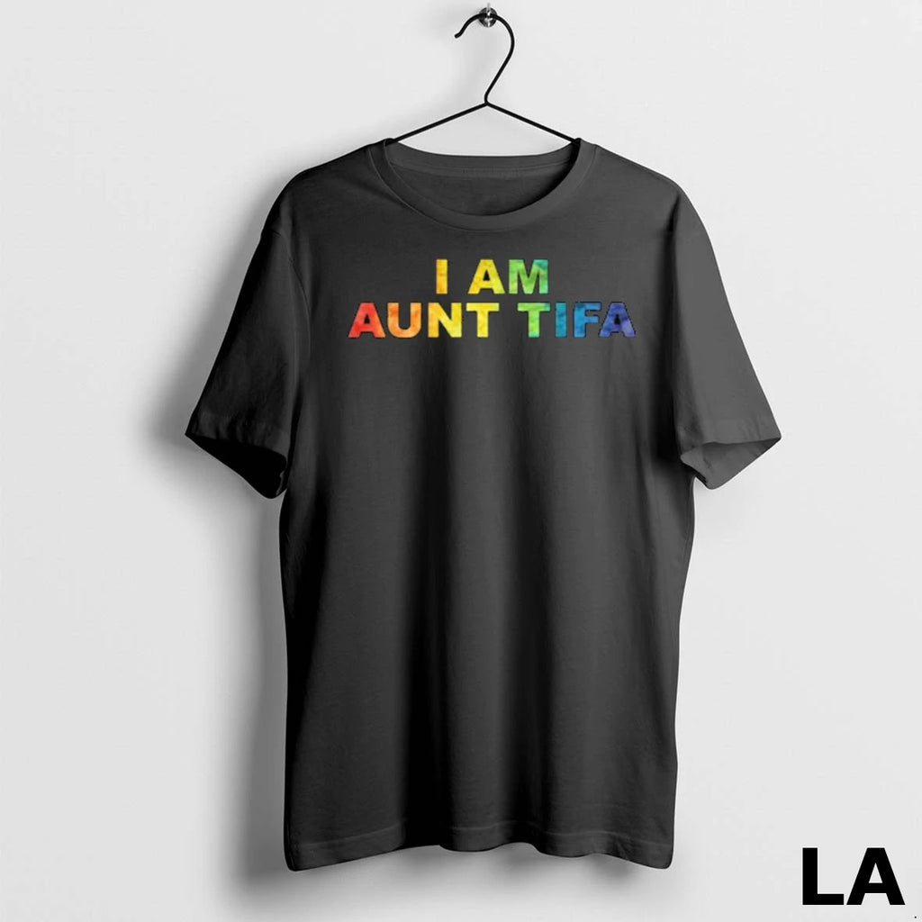 Original I Am Aunt Tifa Lgbt Long Sleve