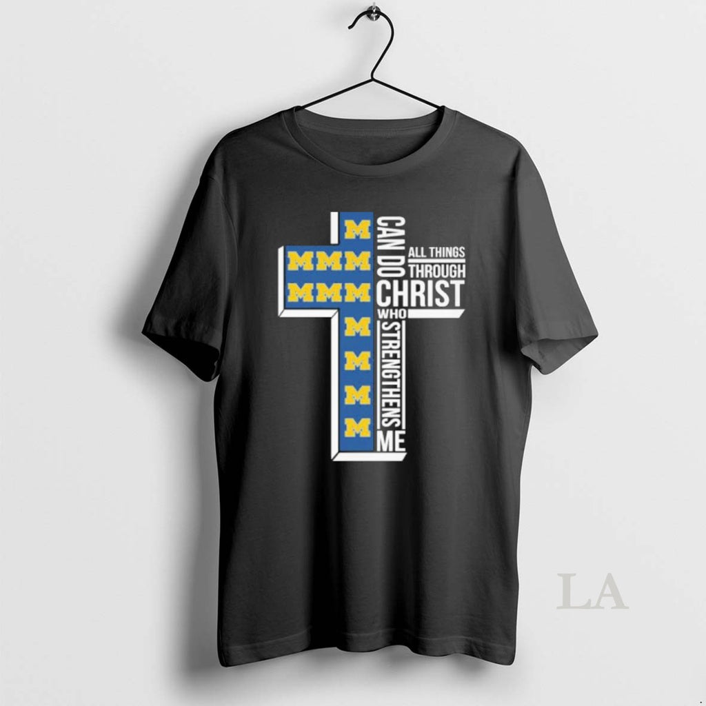 Original I Can Do All Things Faith And Sports Michigan Wolverines College Basketball