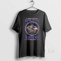Original I May Live In New York But I Alway Have The Baltimore Ravens In Unisex , , , Long Sleeve Tee