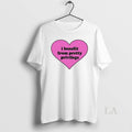 Original I Benefit From Pretty Privilege Pink Heart Unisex , , , Long Sleeve Tee