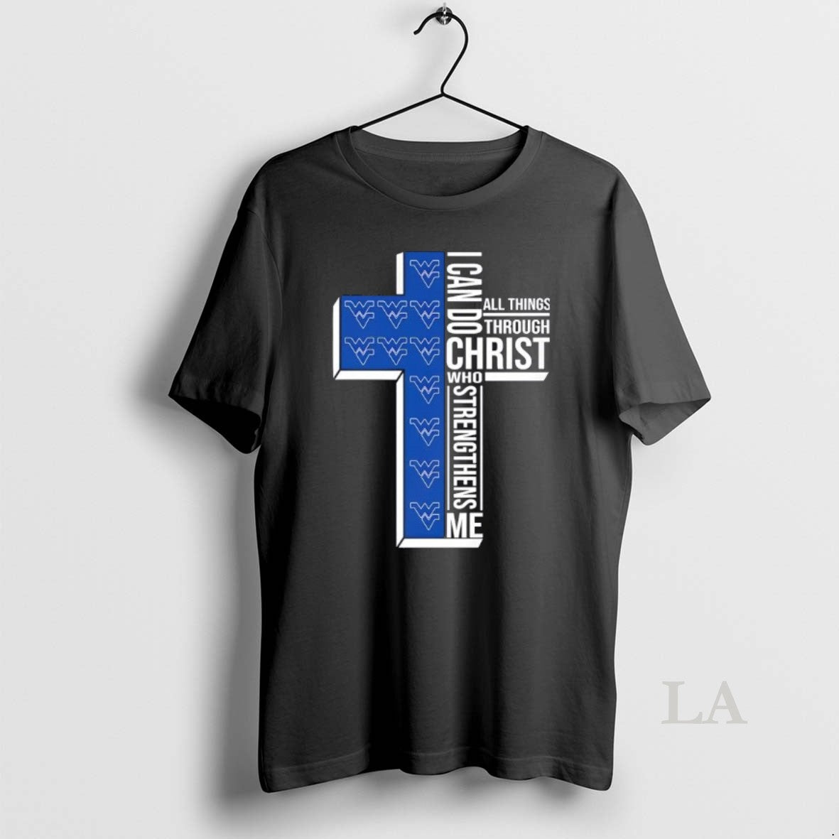 Original I Can Do All Things Through Christ Who Strengthens Me West Virginia Mountaineers Basketball