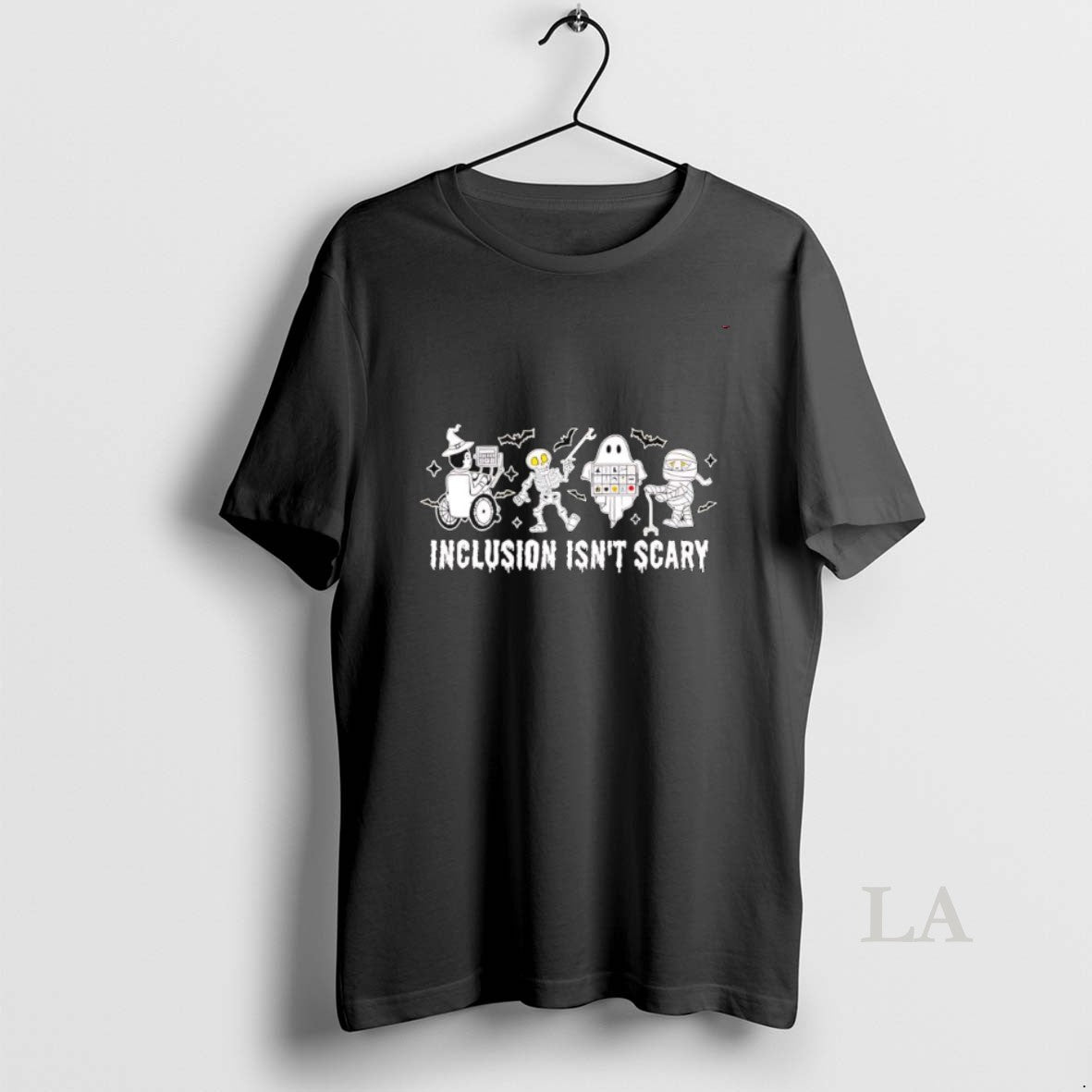 Original Inclusion Isnt Scary Halloween Costume Unisex , , , Long Sleeve Tee