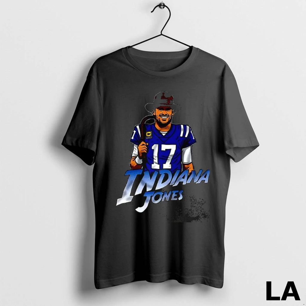 Original Indiana Jones X Indianapolis Colts Football Number 17