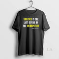 Original Isaac Asimov Violence Is The Last Refuge Of The Incompetent Unisex , , , Long Sleeve Tee