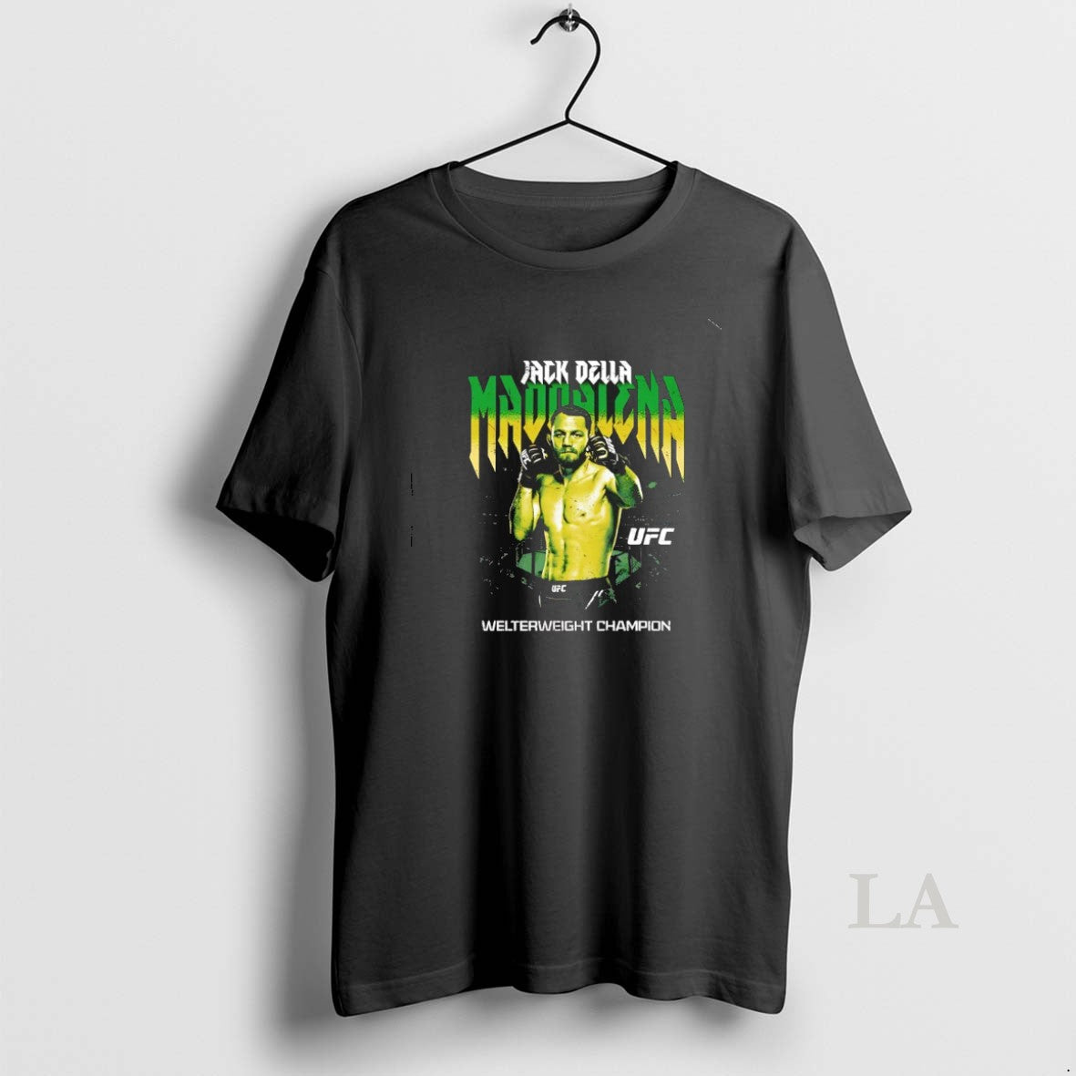 Original Jack Della Maddalena Fighter Ufc Welterweight Champion Pose Unisex , , , Long Sleeve Tee