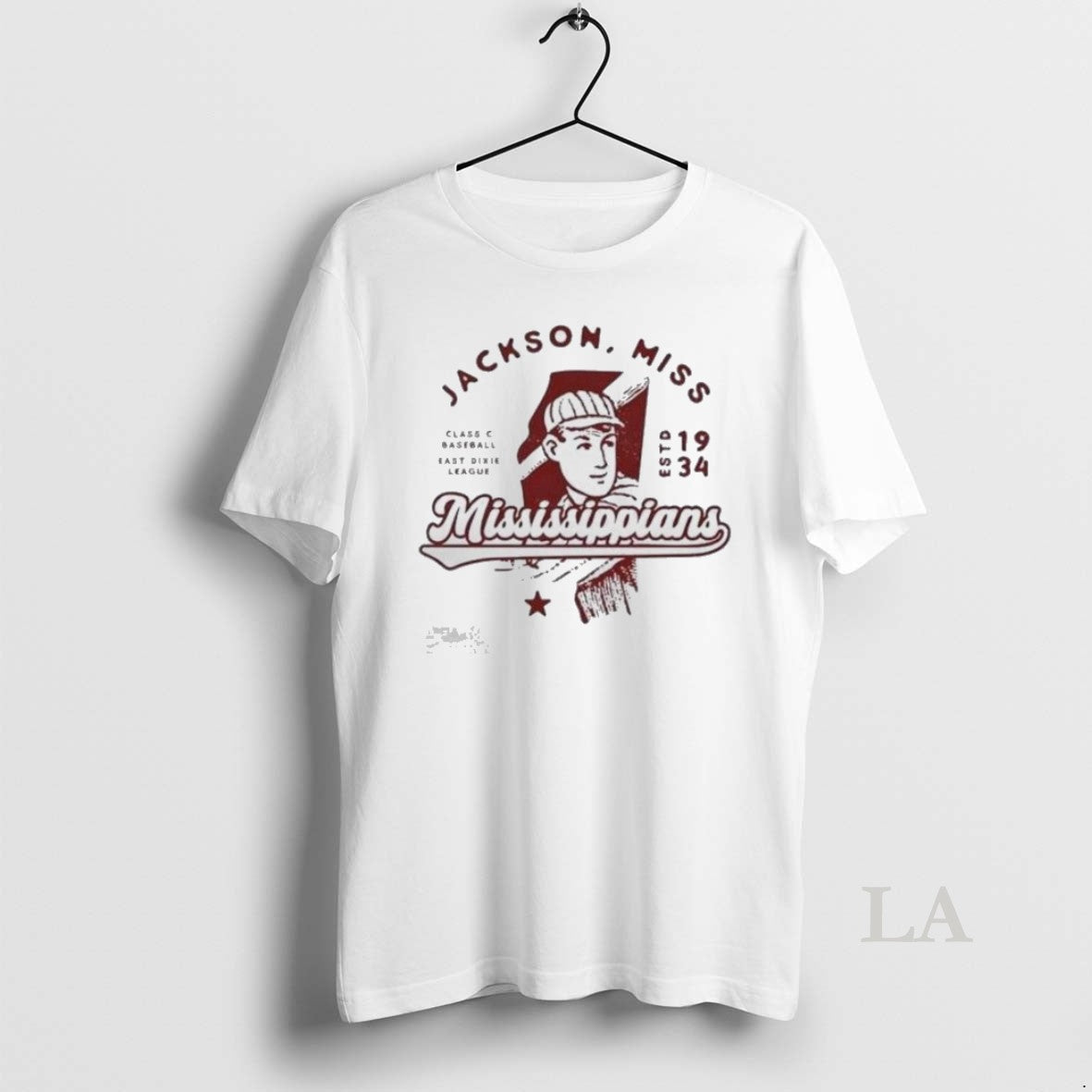 Original Jackson Mississippians Mississippi Class C Baseball East Dixie League Unisex , , , Long Sleeve Tee