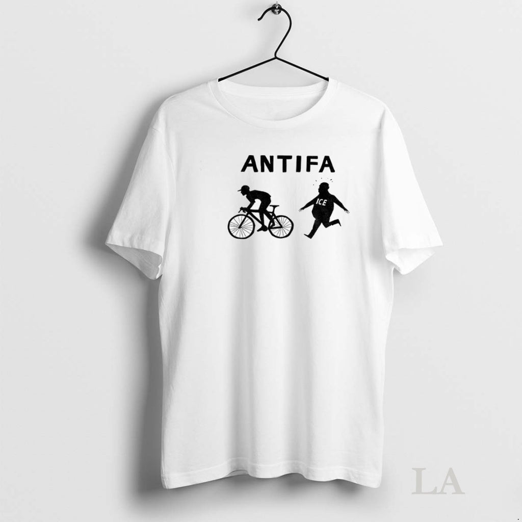 Original Jesse Duquette Antifa Biker Ice Funny Political